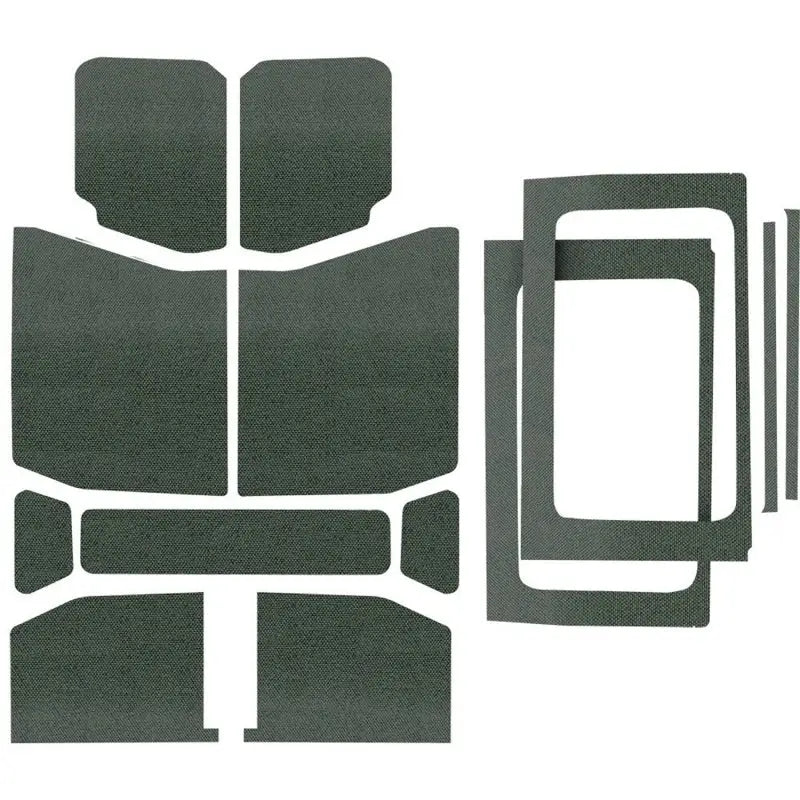 DEI 2018-Up Jeep Wrangler JL 4-Door Headliner Complete Kit 13-pc - Gray - Truck & Automotive