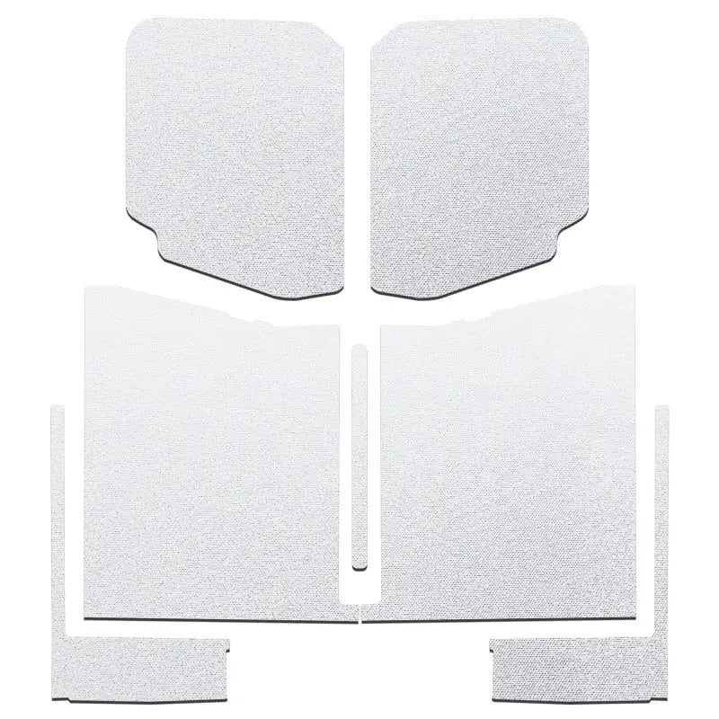 DEI 2019-Up Jeep Gladiator Headliner Complete Kit 7-pc - White - Truck & Automotive