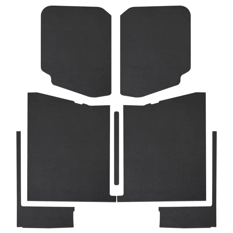 DEI 2019-Up Jeep Gladiator Leather Look Headliner Complete Kit 7-pc - Black - Truck & Automotive