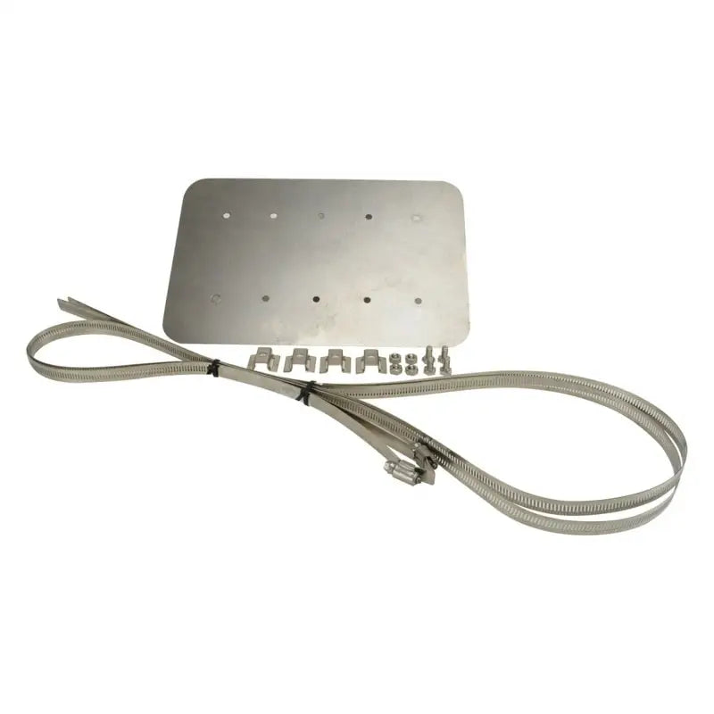 Metal mounting hardware for DEI catalytic converter shield to install your catalytic converter