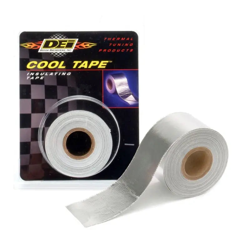DEI Cool Tape 1-1/2in x 15ft Roll, heat resistant insulating tape for thermal protection, automotive accessory.