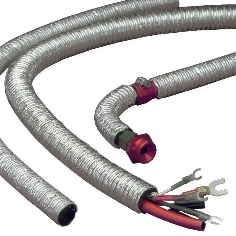 DEI Cool Tape 1-1/2in x 15ft Roll for thermal protection on cables, hoses, and brake lines, covered with heat-resistant glass fiber fabric.