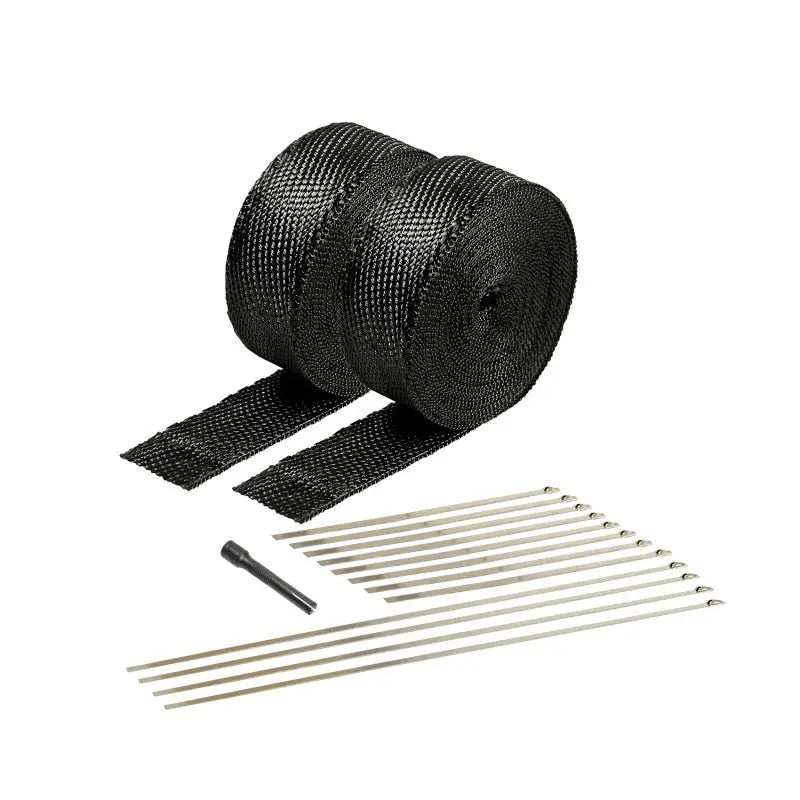 DEI 10073 DEI Exhaust Wrap Kit - Black Titanium Wrap Locking Ties & Locking Tie Tool