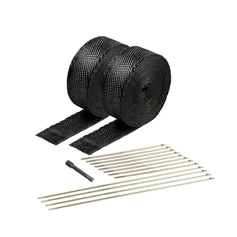 DEI 10073 DEI Exhaust Wrap Kit - Black Titanium Wrap Locking Ties & Locking Tie Tool
