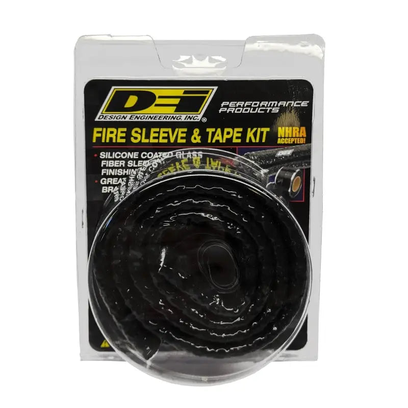 DEI Fire Sleeve and Tape Kit 3/4in I.D. x 3ft - Truck & Automotive