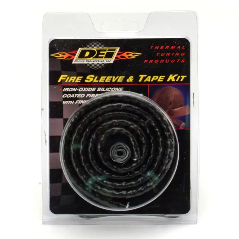 DEI Fire Sleeve and Tape Kit 3/8in I.D. x 3ft - Truck & Automotive