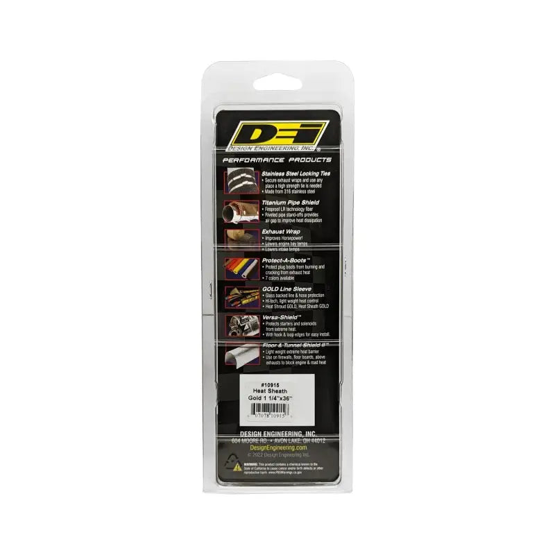 DEI 10915 DEI Heat Sheath GOLD 1-1/4in x 36in