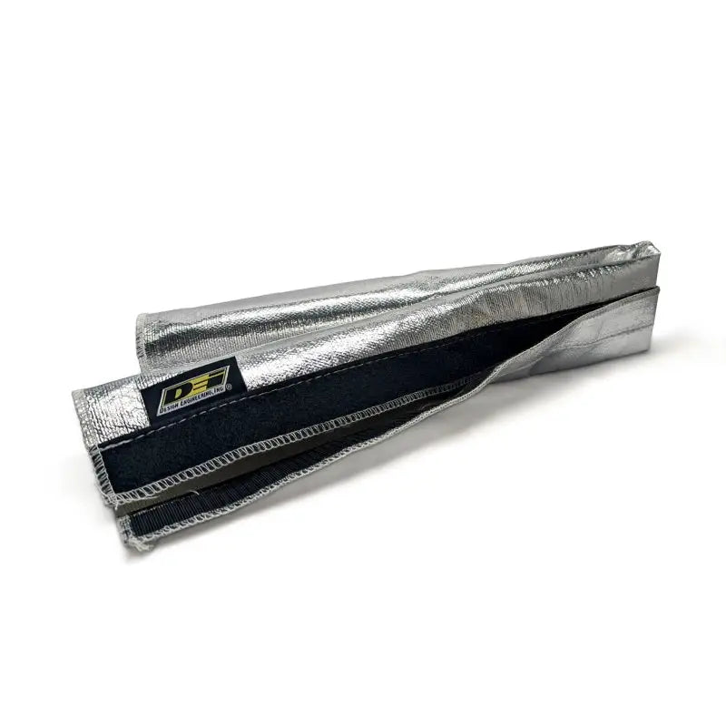 DEI Heat Shroud 2-1/2in x 3ft - Aluminized Sleeving-Hook and Loop Edge - Truck & Automotive