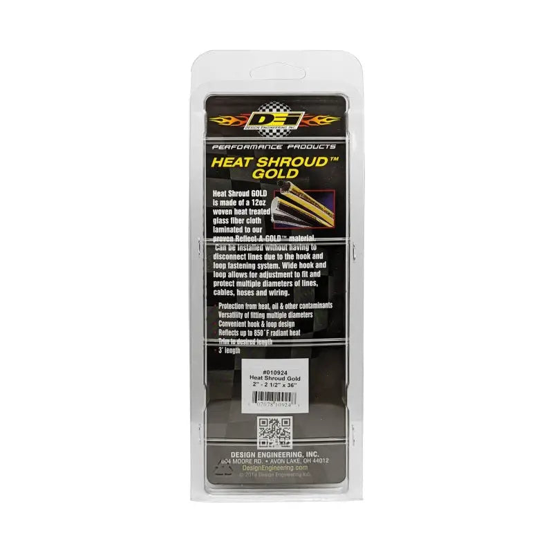 DEI Heat Shroud Gold 2in to 2.5in x 36in - Truck & Automotive