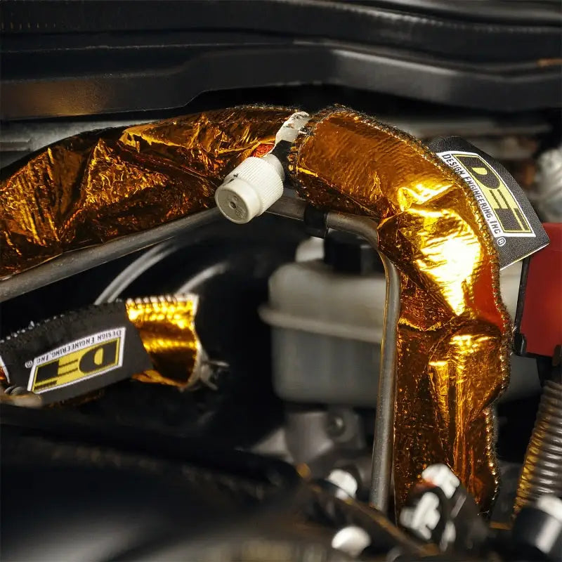 DEI Heat Shroud Gold 2in to 2.5in x 36in - Truck & Automotive