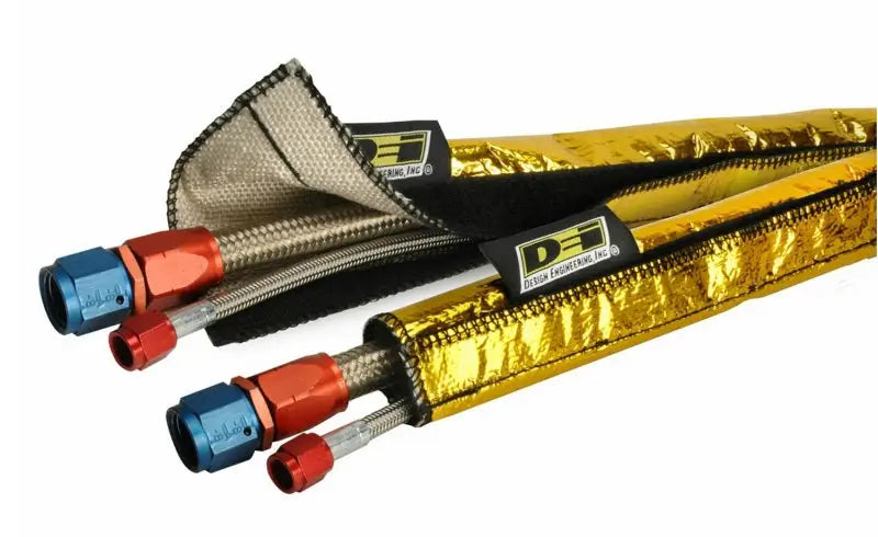 DEI Heat Shroud Gold 2in to 2.5in x 36in - Truck & Automotive