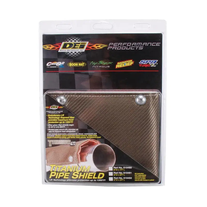 DESIGN ENG 10451 TITANIUM PIPE SHIELD