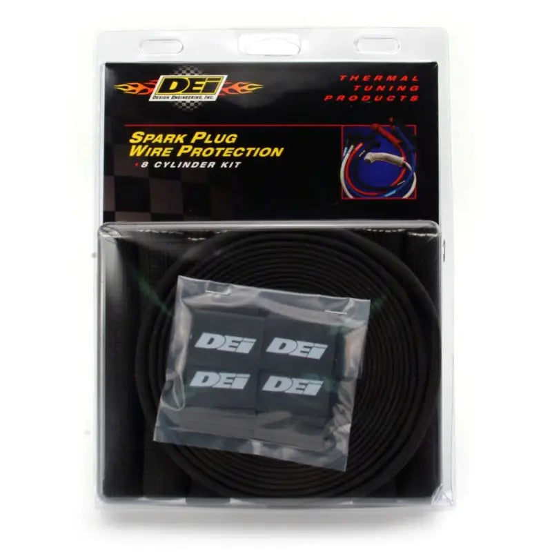 DEI Protect-A-Boot and Wire Kit 8 Cylinder - Black - Truck & Automotive