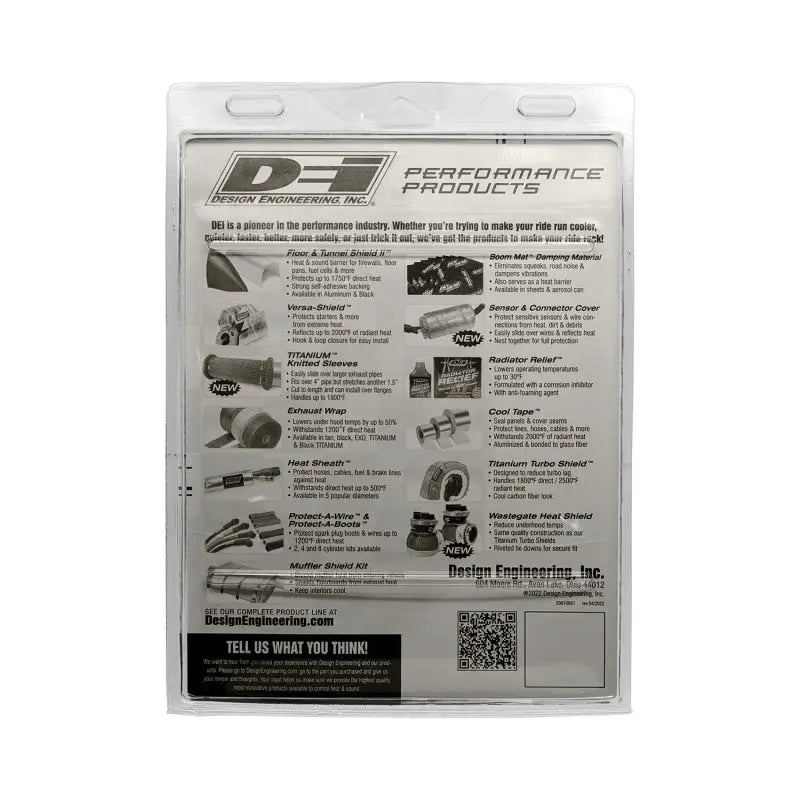 DEI Reflect-A-Cool 12in x 12in Sheet packaging showing reflective cooling sheet product