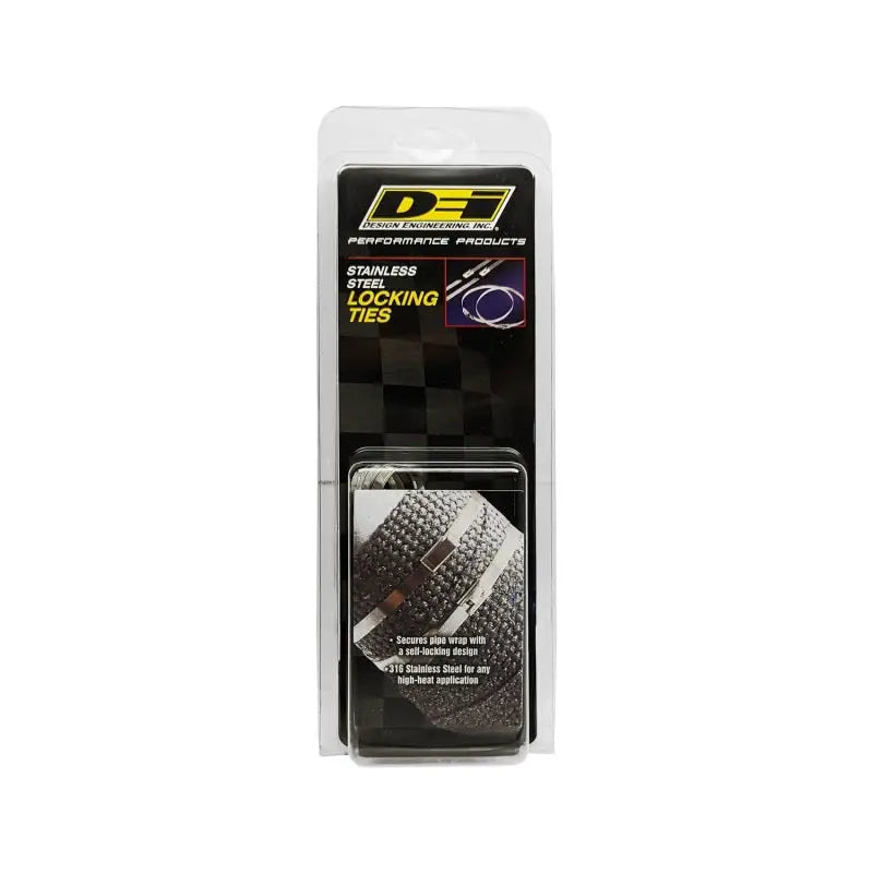 DEI Stainless Steel Locking Tie 8in - 8 per pack - Truck & Automotive