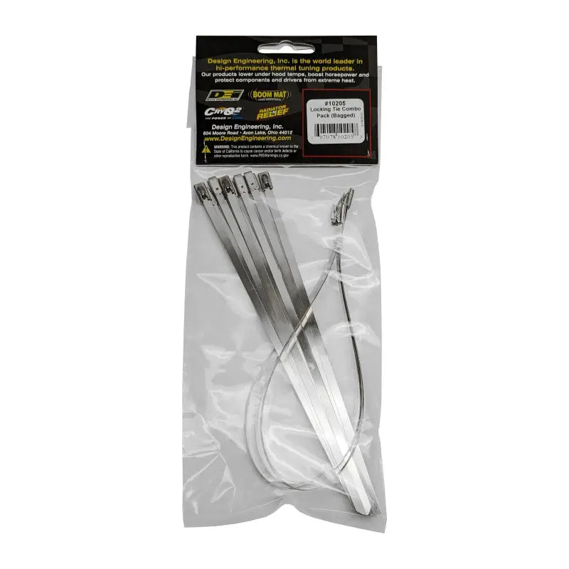 DEI 10205 DEI Stainless Steel Locking Tie Eight 8in and Four 14in per pack