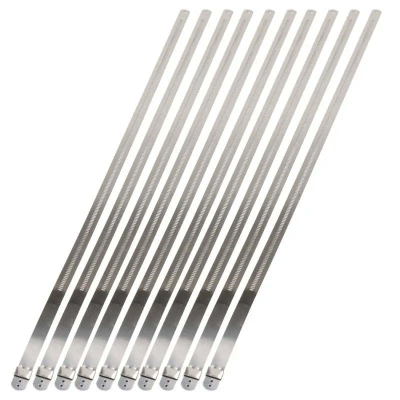 Stainless steel cable ties from DEI Stainless Steel for secure positive locking needs