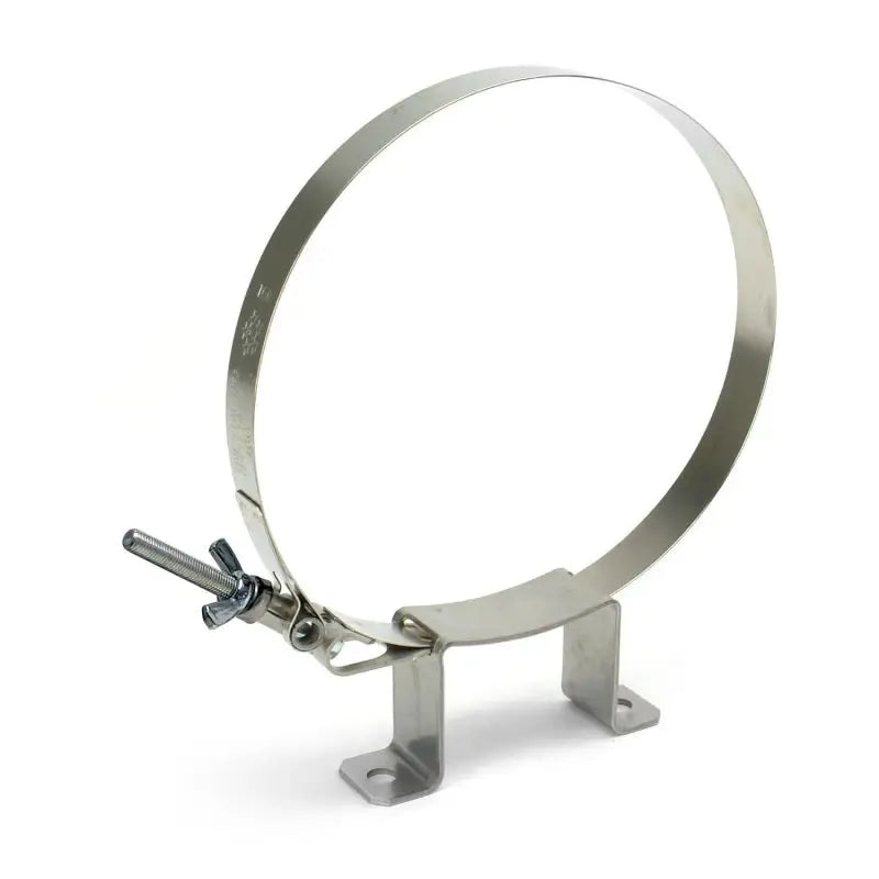 Metal pipe clamp with mounting bracket for DEI Tank Mounting and tank setup