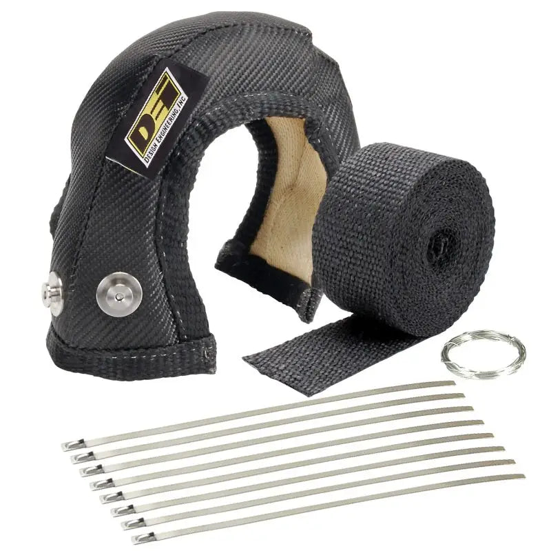 DEI turbo shield T25 onyx kit for better turbo heat protection