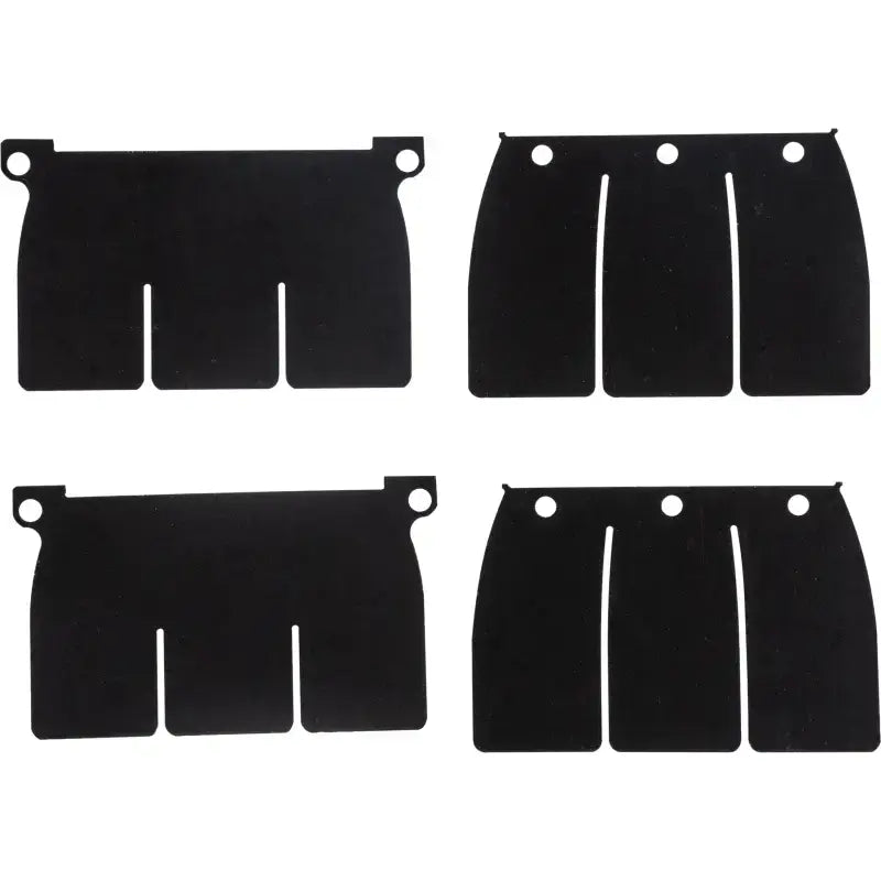 MOTO TASSINARI Delta System Replacement Petals Black for Powersports