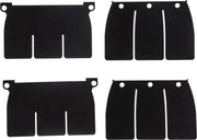 MOTO TASSINARI Delta System Replacement Petals Black for Powersports