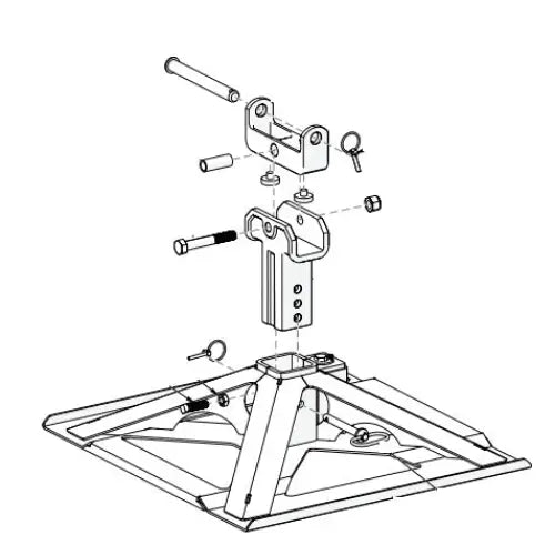 Demco 6201 Fifth Wheel Trailer Hitch Head Support