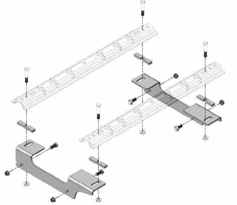 8552038 Fifth Wheel Trailer Hitch Mount Kit