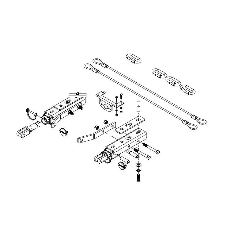 Demco Easy Hook-Up And Disconnect Vehicle Baseplate 9519352 - 2015-2021 Ford F-150 2WD 4WD Inc DI