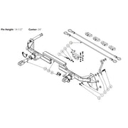 Demco 9519366 Vehicle Baseplate