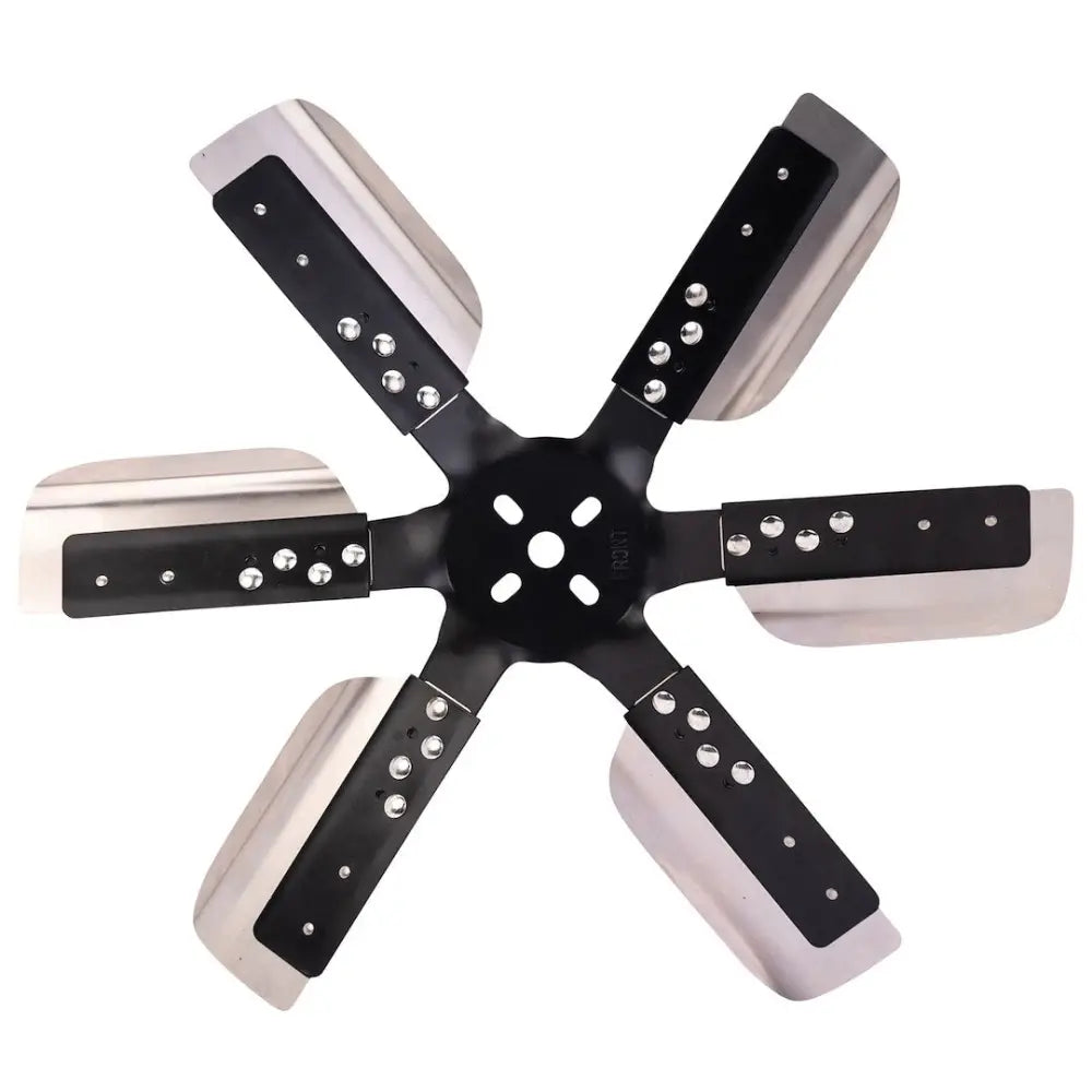 Derale Durable Stainless Blades Cooling Fan 17619 - 19 HD SS Flxfn Blkspi RE