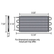 Derale Extruded Plastic Cooling Fin Guards Fluid Cooler 13731 - Pass Econo-Cool Replc