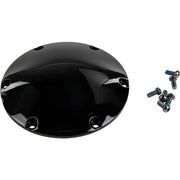 HARDDRIVE Derby Cover Gloss Black 04 20 Xl for Powersports
