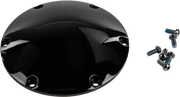 HARDDRIVE Derby Cover Gloss Black 04 20 Xl for Powersports
