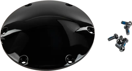 HARDDRIVE Derby Cover Gloss Black 04 20 Xl for Powersports