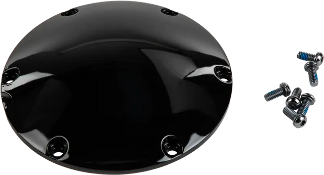 HARDDRIVE Derby Cover Gloss Black 04 20 Xl for Powersports