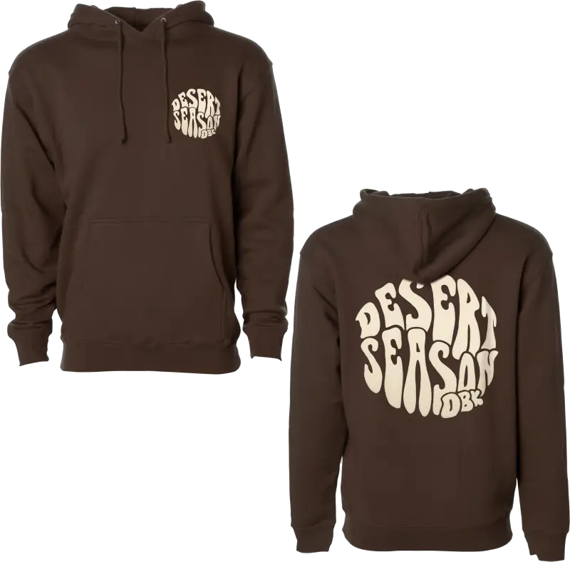 Desert Season Hoodie Brown 2x - DBK