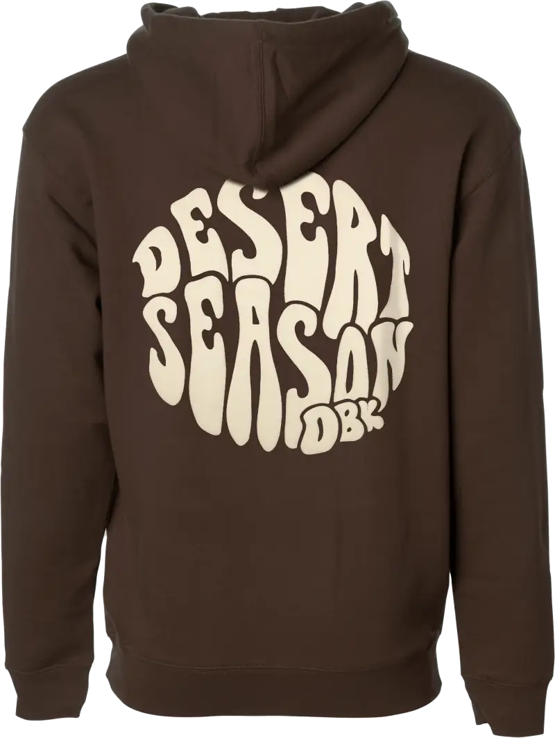 Desert Season Hoodie Brown 2x - DBK