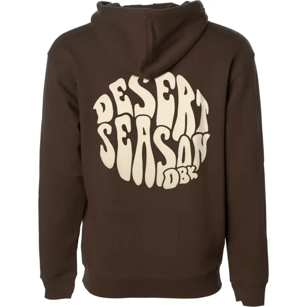 Desert Season Hoodie Brown Sm - DBK