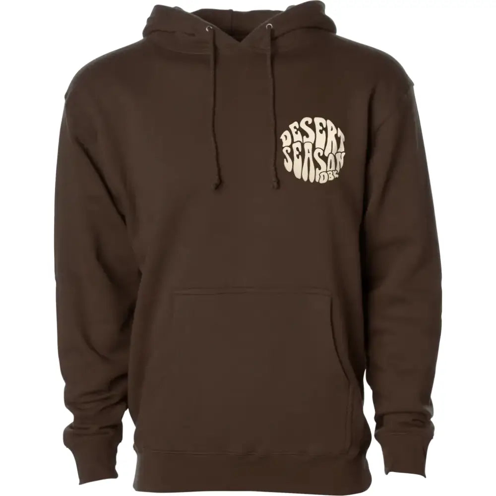 Desert Season Hoodie Brown Lg - DBK