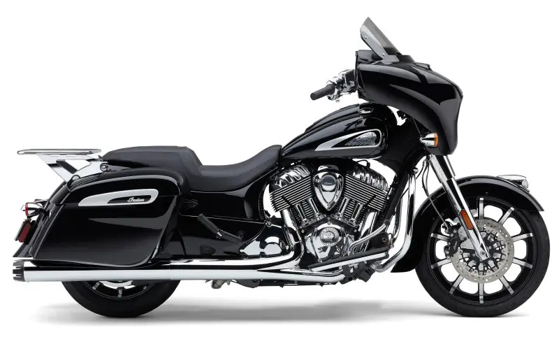 Detach Big A Bckrst Flat Rack Chrome Chieftain 14 22