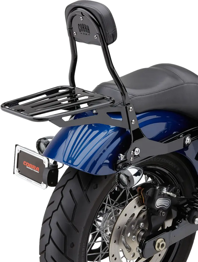 Detachable Backrest Round Black Dyna 06 17 - COBRA