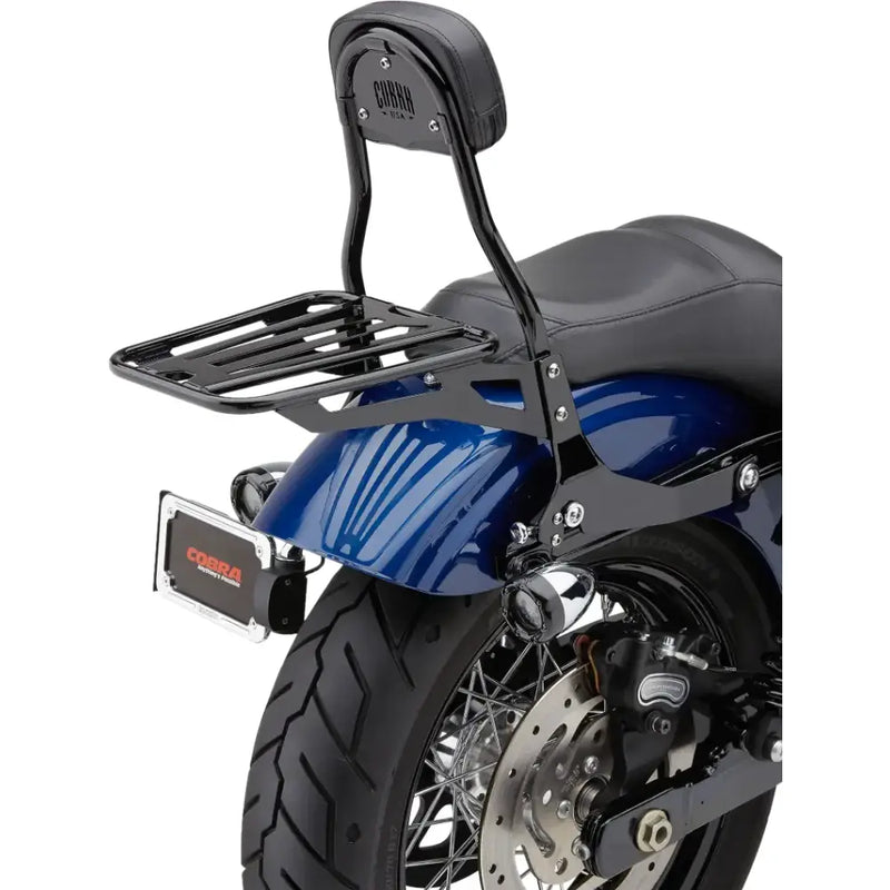 Detachable Backrest Round Black Dyna 06 17 - COBRA