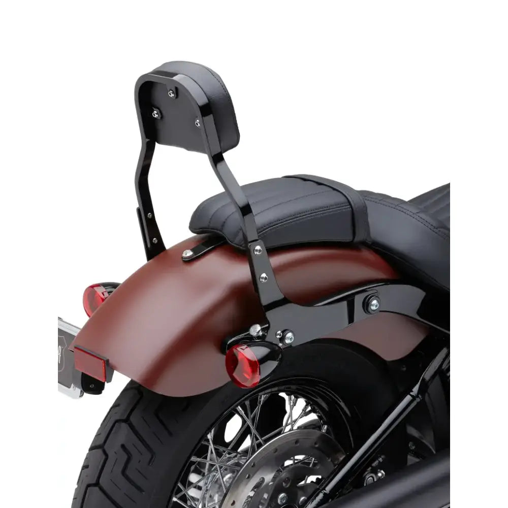 Detachable Backrest Mini Black Dyna 06 17 - COBRA