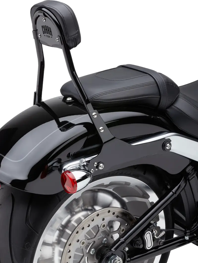Detachable Backrest Round Black Flfb/S Fxbr/S 18 22 - COBRA