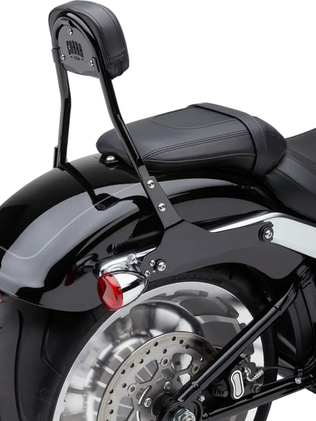 Detachable Backrest Round Black Flfb/S Fxbr/S 18 22 - COBRA