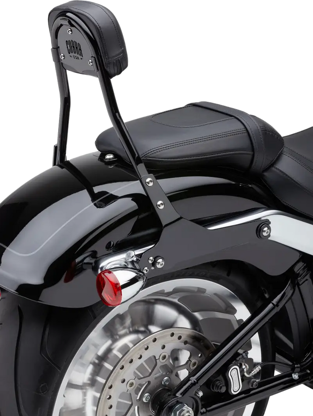 Detachable Backrest Round Black Flfb/S Fxbr/S 18 22 - COBRA
