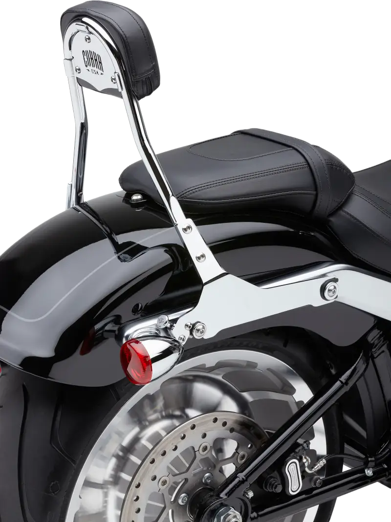 Detachable Backrest Round Chrome Flfb/S Fxbr/S 18 22 - COBRA