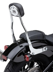 Detachable Backrest Round Chrome Flde/Flsl/Fxbb 18 22 - COBRA