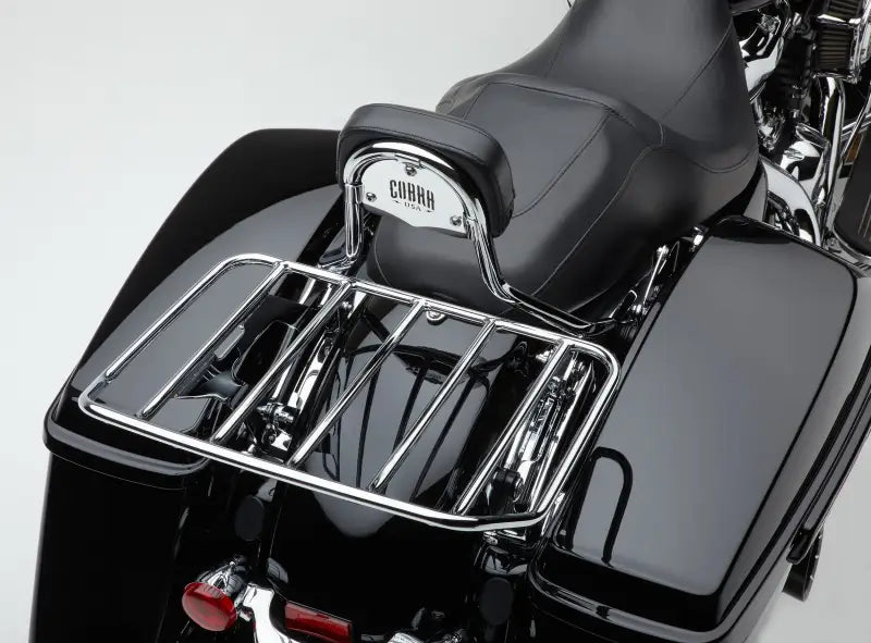 Detach Backrest Short Chrome Flh/Flt 09 22 - COBRA