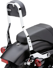 Detachable Backrest Short Chrome Softail 00 06 - COBRA